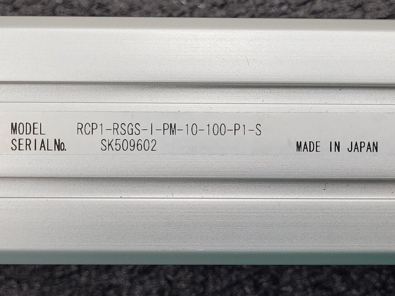 IAI Robo Cylinder Linear Piston Actuator 100mm Stroke matching PCON Controller