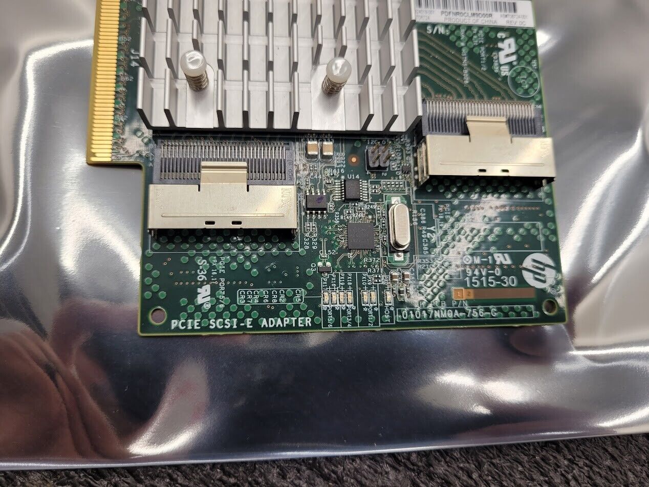 HP HPE 824019-001 708724-001 PCIe NVME RAID Bridge Controller Card DL380 G9 Pull