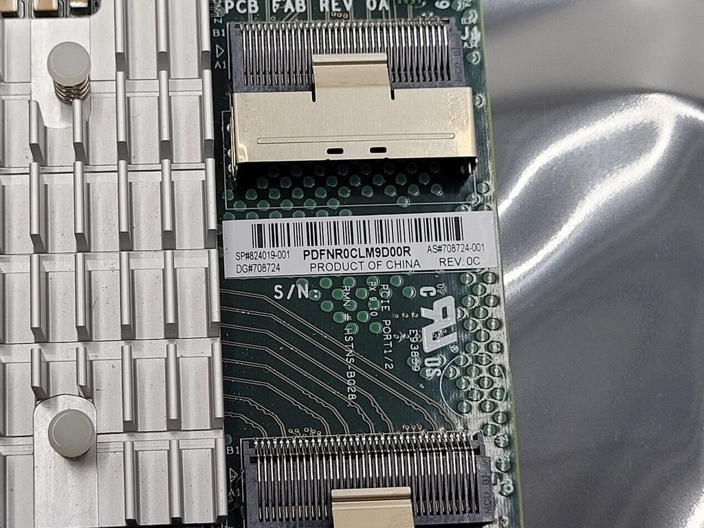 HP HPE 824019-001 708724-001 PCIe NVME RAID Bridge Controller Card DL380 G9 Pull