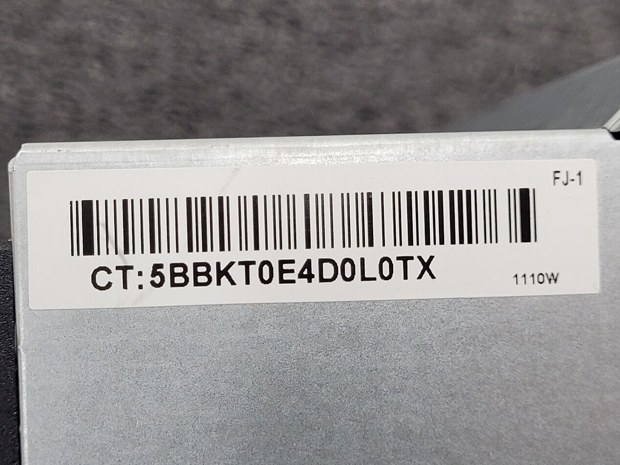 HP Z800 Power Supply 1100W Non Hot-Plug DPS-1050DB 480794-003 508149-001