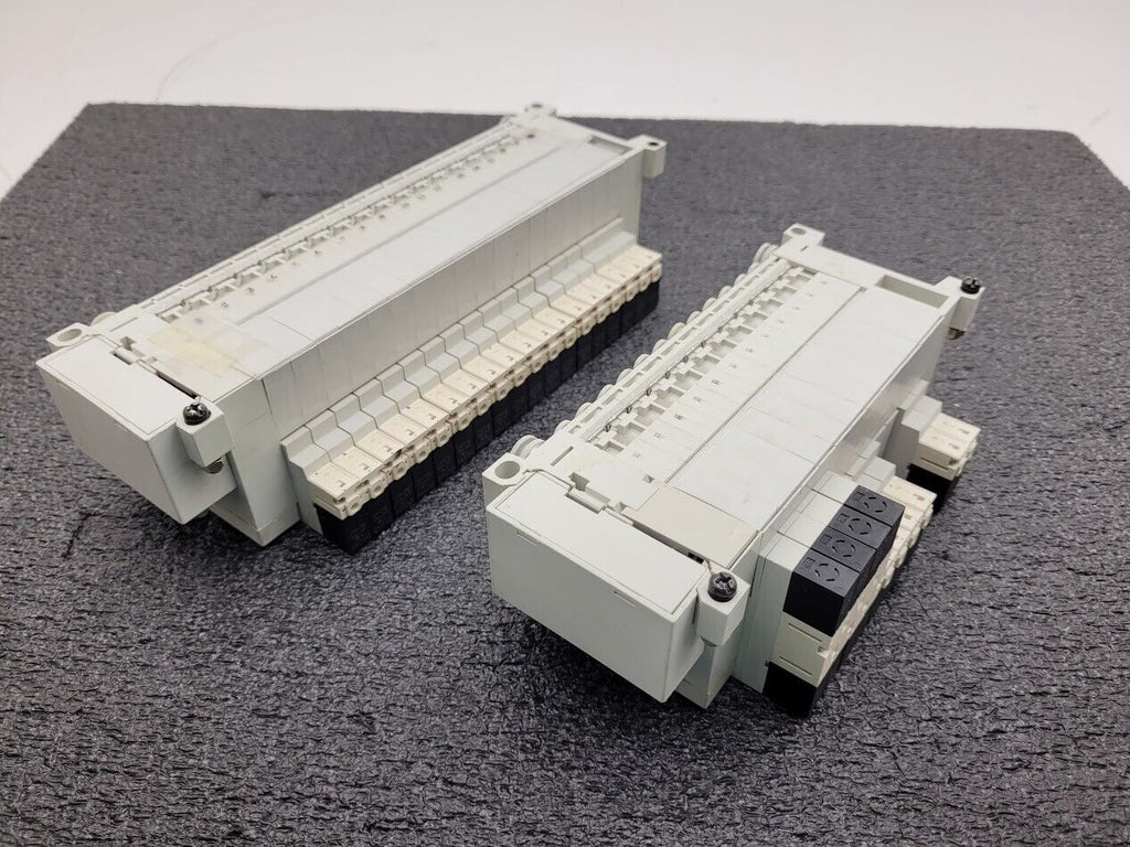 2x SMC Valve Block Solenoid Manifold VQ1200-5 VQ1100-5 24VDC 30 Valves Lot B