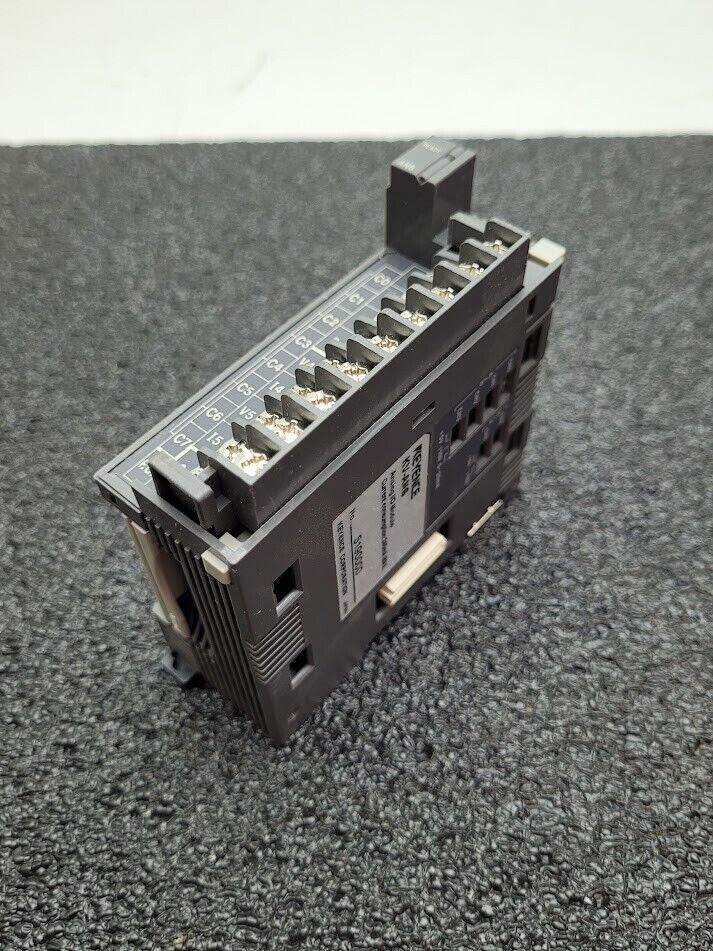 Keyence KV-AN6 Analog I/O module KV-300 I/O PLC Control Module Din Rail