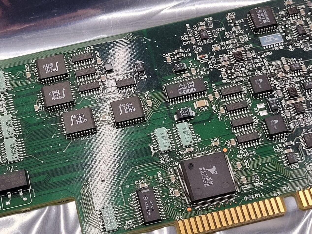 NI National Instruments AT-MIO-16DE-10 182635D-01 Analog DAQ Board ISA PC Card