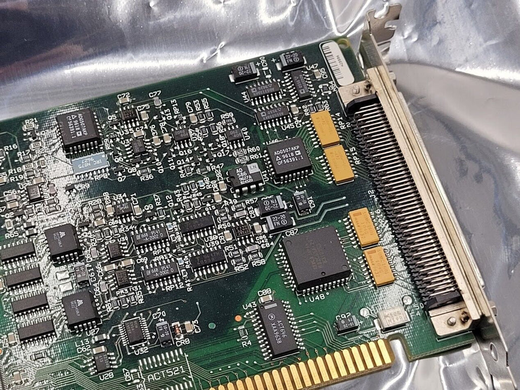 NI National Instruments AT-MIO-16DE-10 182635D-01 Analog DAQ Board ISA PC Card