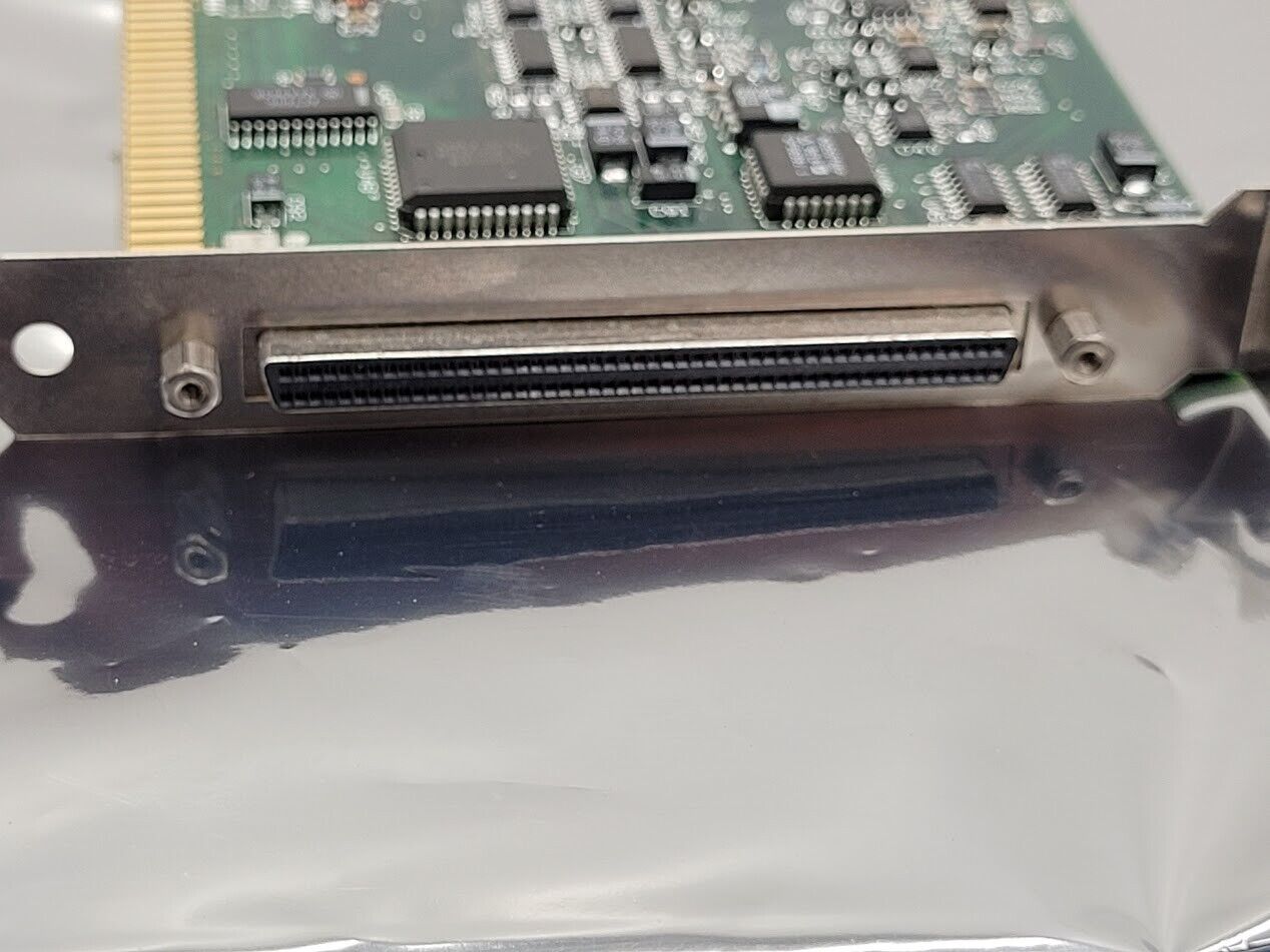 NI National Instruments AT-MIO-16DE-10 182635D-01 Analog DAQ Board ISA PC Card