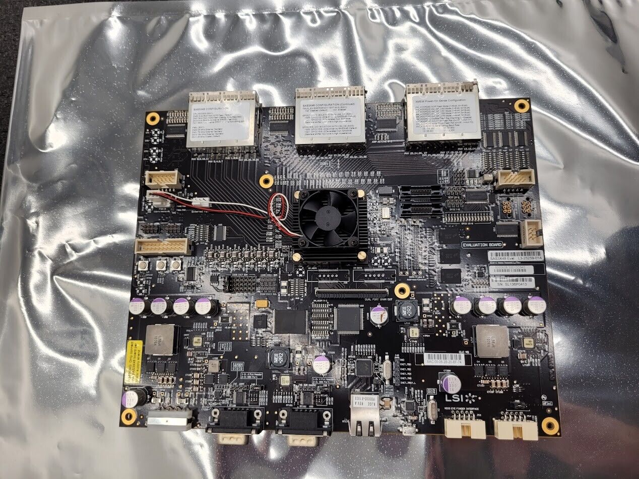 LSI SAS3x48 Eval L3-25259-01A Evaluation Board SFF-8644 12Gb/s SAS