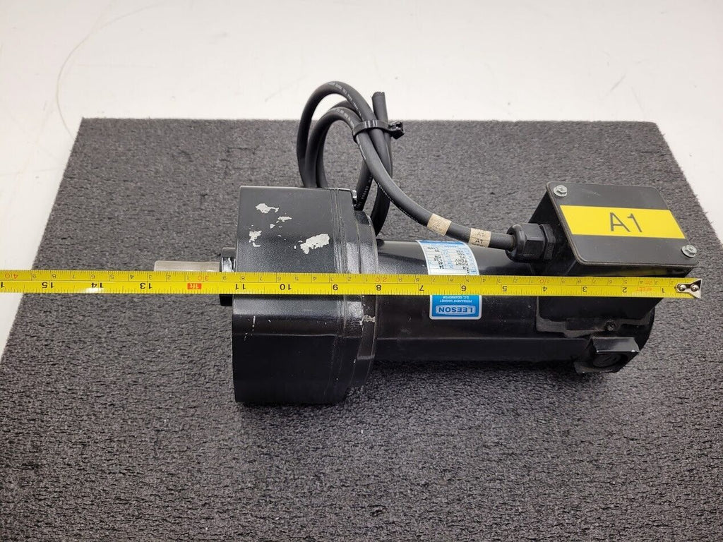 Leeson CM34D25NZ56B DC Gearmotor 90VDC 1/4HP 23:1 Ratio 125RPM 3/4" Shaft