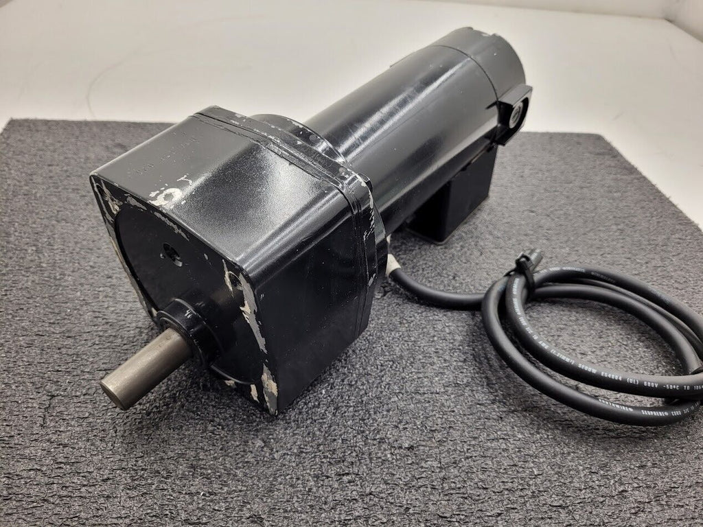 Leeson CM34D25NZ56B DC Gearmotor 90VDC 1/4HP 23:1 Ratio 125RPM 3/4" Shaft