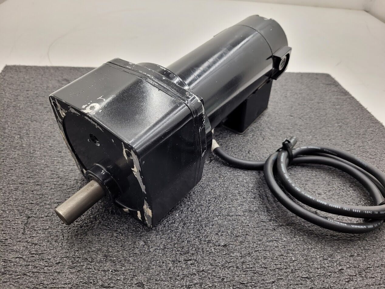 Leeson CM34D25NZ56B DC Gearmotor 90VDC 1/4HP 23:1 Ratio 125RPM 3/4" Shaft