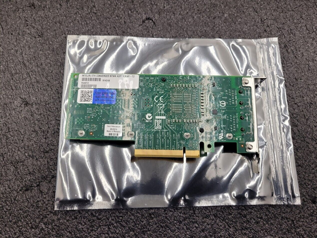Intel X540-T2 10G Dual RJ45 Ports PCI-Express Ethernet Converged Network Adapter