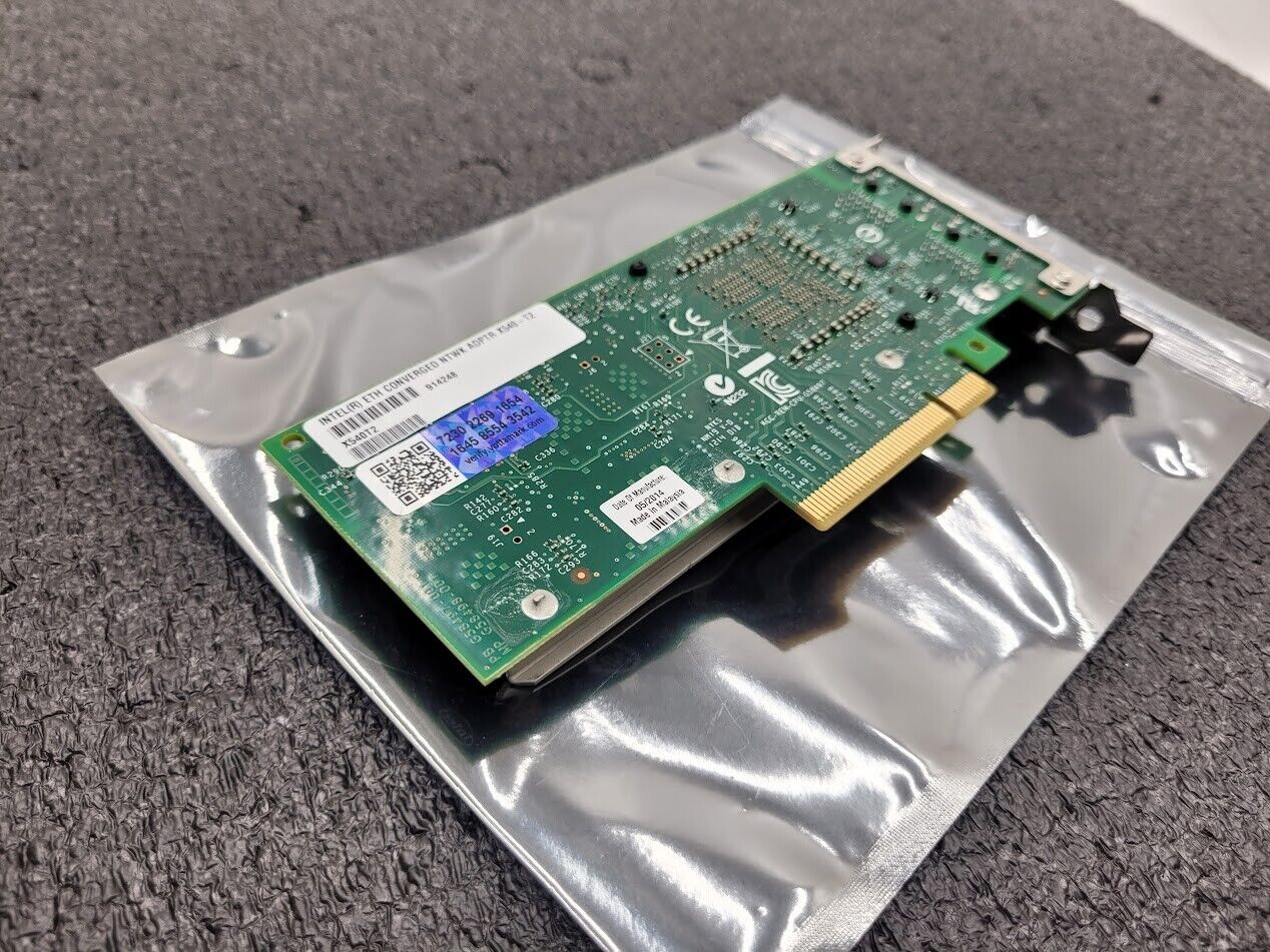 Intel X540-T2 10G Dual RJ45 Ports PCI-Express Ethernet Converged Network Adapter