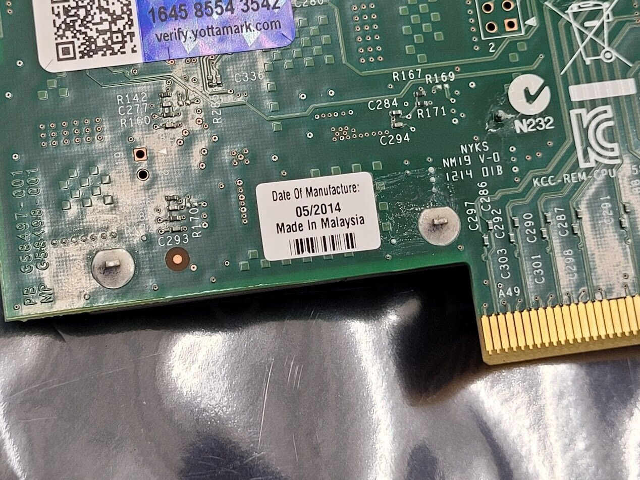 Intel X540-T2 10G Dual RJ45 Ports PCI-Express Ethernet Converged Network Adapter