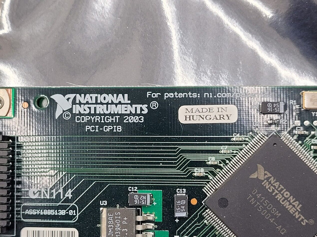 National Instruments NI PCI-GPIB Interface Adapter Card 188513B-01