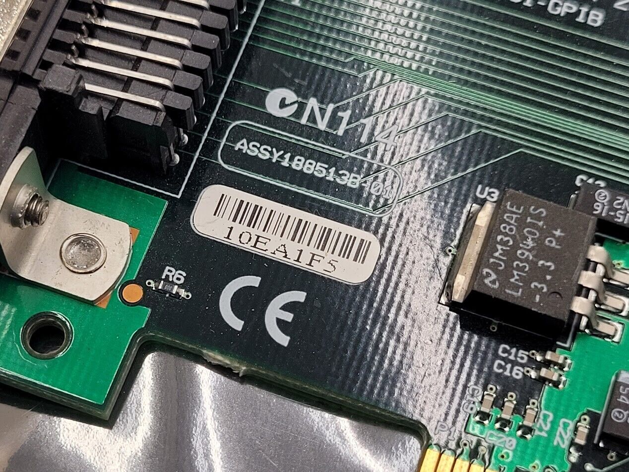 National Instruments NI PCI-GPIB Interface Adapter Card 188513B-01