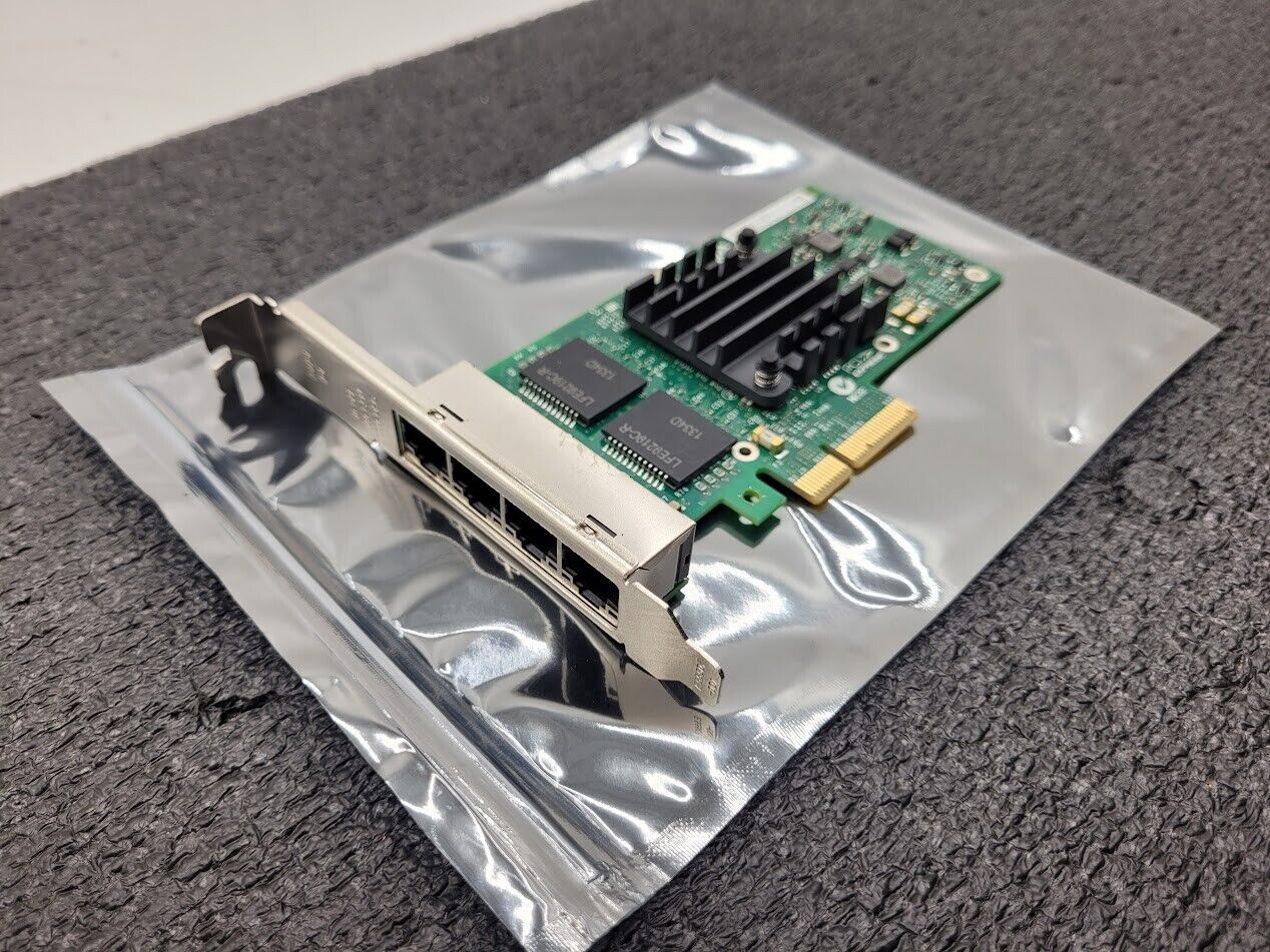 IBM 49Y4242 Intel I340-T4 Quad Port Ethernet Gigabit PCI Network Adapter
