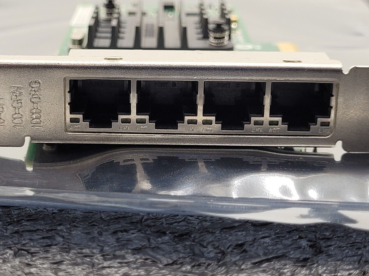 IBM 49Y4242 Intel I340-T4 Quad Port Ethernet Gigabit PCI Network Adapter