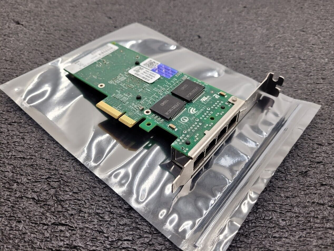 IBM 49Y4242 Intel I340-T4 Quad Port Ethernet Gigabit PCI Network Adapter