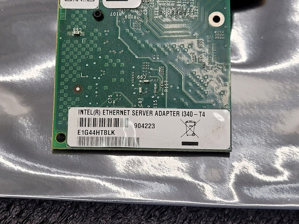 IBM 49Y4242 Intel I340-T4 Quad Port Ethernet Gigabit PCI Network Adapter