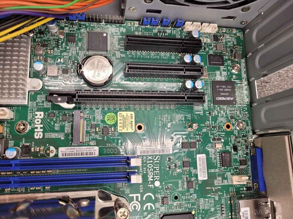 Supermicro X10SRM-F E5-2670V3 Intel C612 LGA2011-3 DDR4 ECC Motherboard 32GB Ram