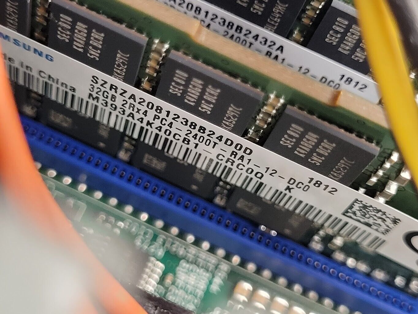 Supermicro X10SRM-F E5-2670V3 Intel C612 LGA2011-3 DDR4 ECC Motherboard 32GB Ram