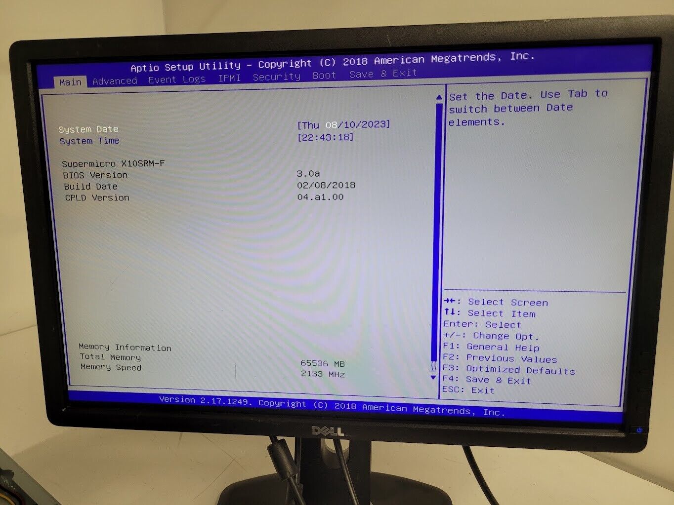 Supermicro X10SRM-F E5-2670V3 Intel C612 LGA2011-3 DDR4 ECC Motherboard 32GB Ram