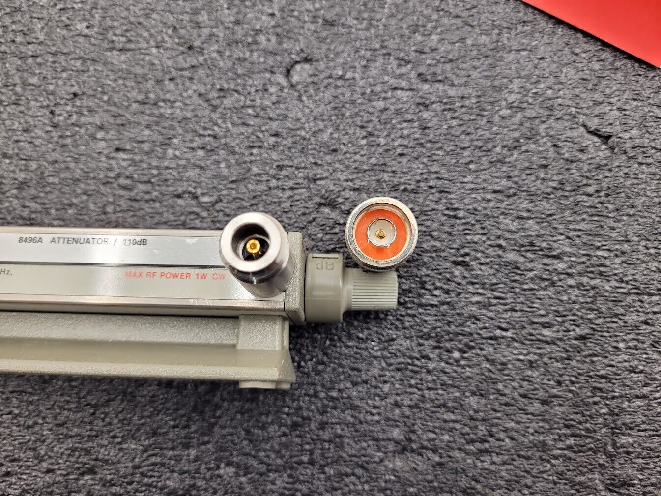 Agilent 8496A Option 001 DC-4GHz 121dB manual Step Attenuator Parts/Repair