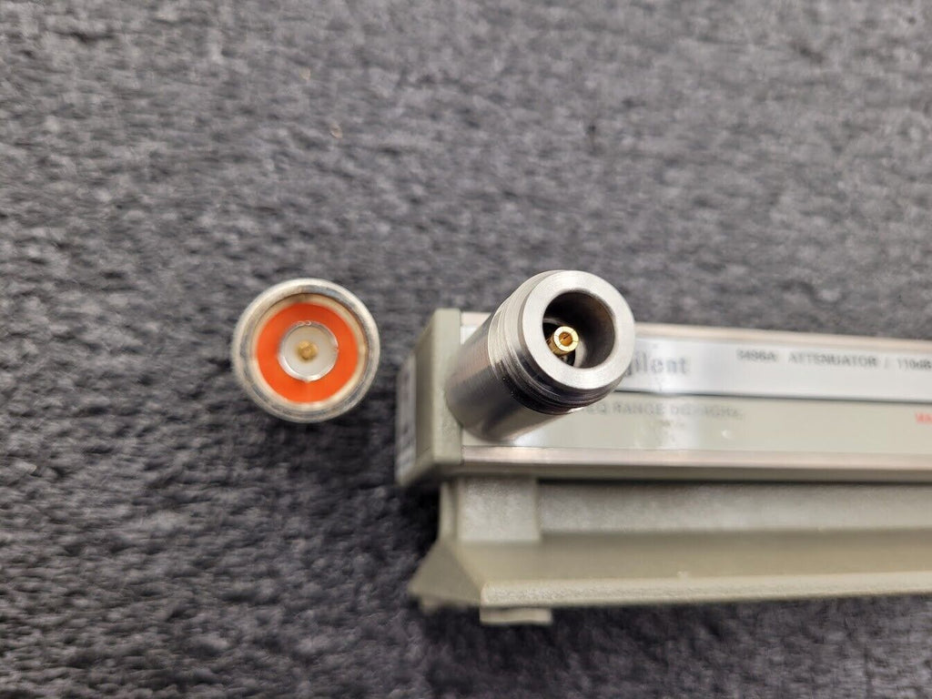 Agilent 8496A Option 001 DC-4GHz 121dB manual Step Attenuator Parts/Repair