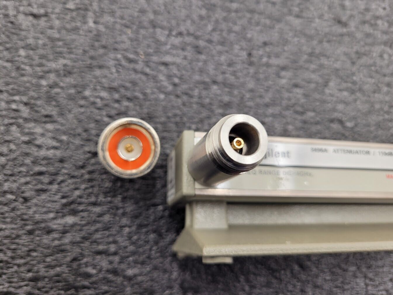 Agilent 8496A Option 001 DC-4GHz 121dB manual Step Attenuator Parts/Repair