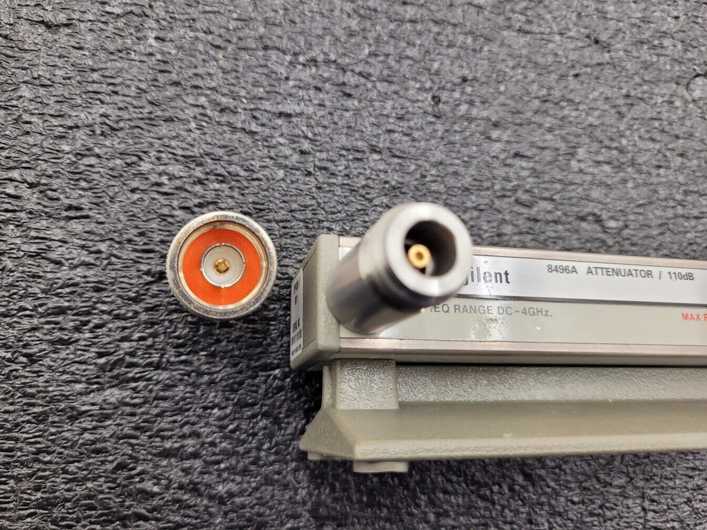 Agilent 8496A Option 001 DC-4GHz 121dB manual Step Attenuator Parts/Repair