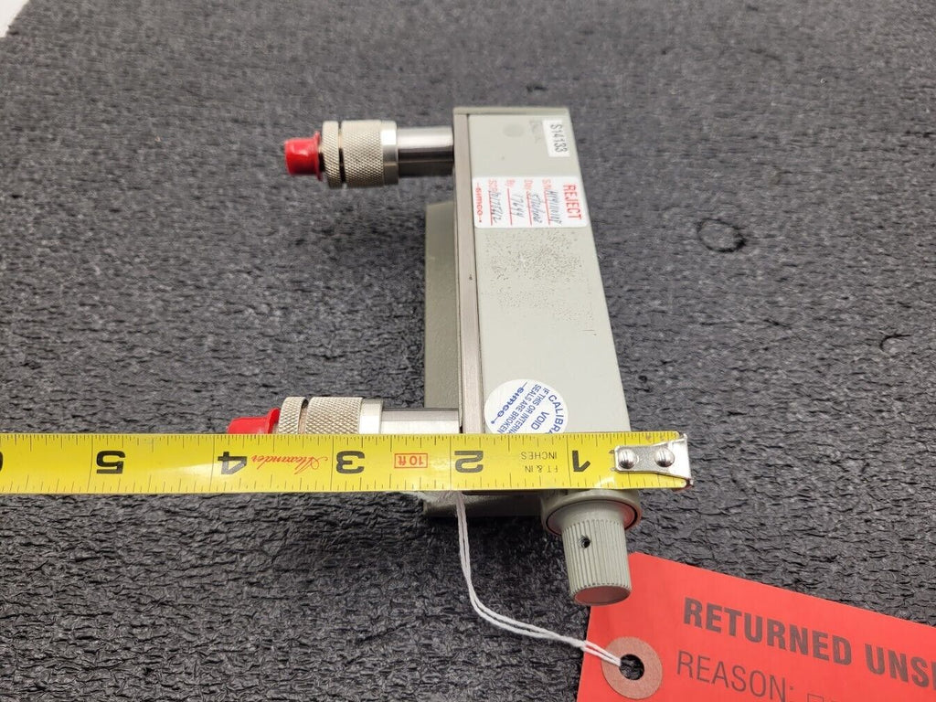 Agilent 8496A Option 001 DC-4GHz 121dB manual Step Attenuator Parts/Repair