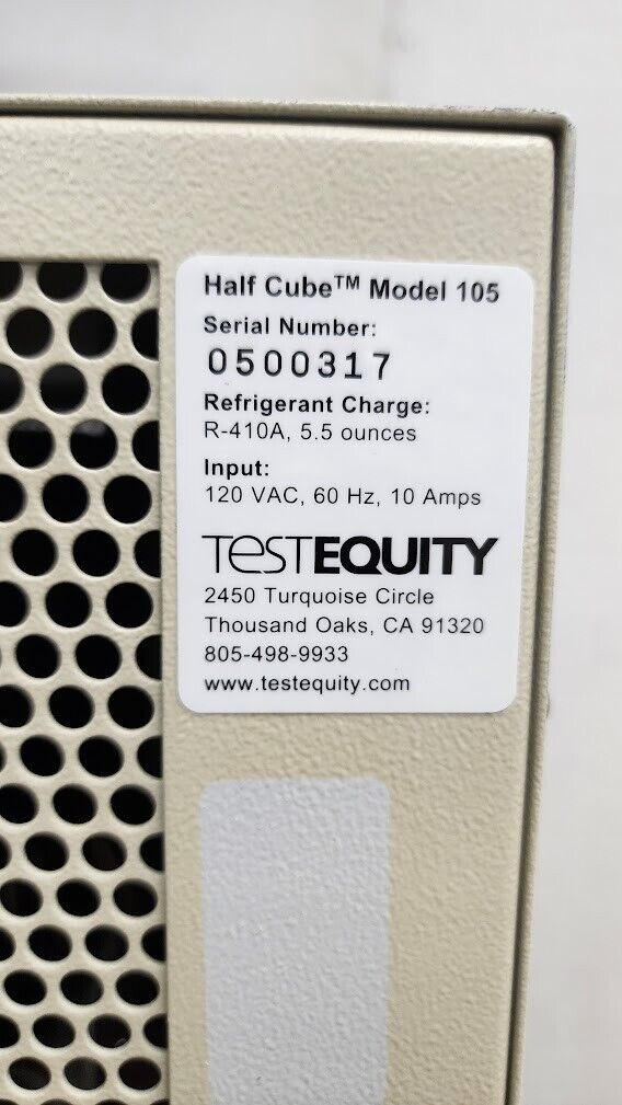 TestEquity 105 Half Cube -40C +100C Environmental Chamber Tested Working
