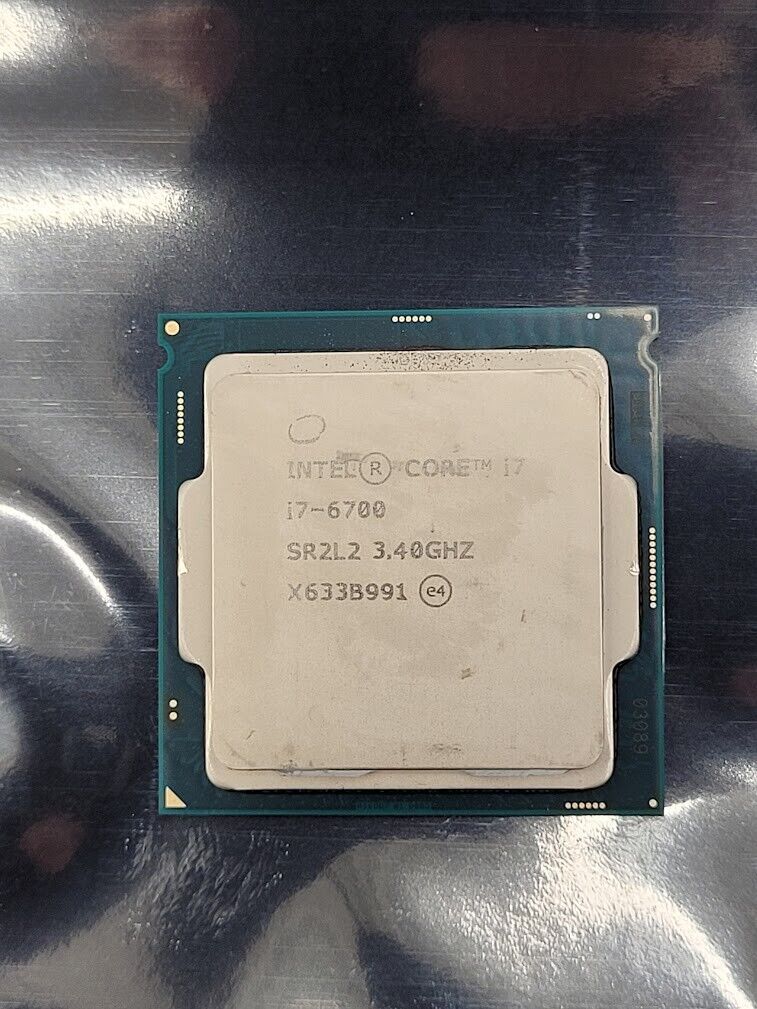 Intel Core i7-6700 3.4GHz 4-Core 8 MB LGA1151 Desktop CPU Processor SR2L2