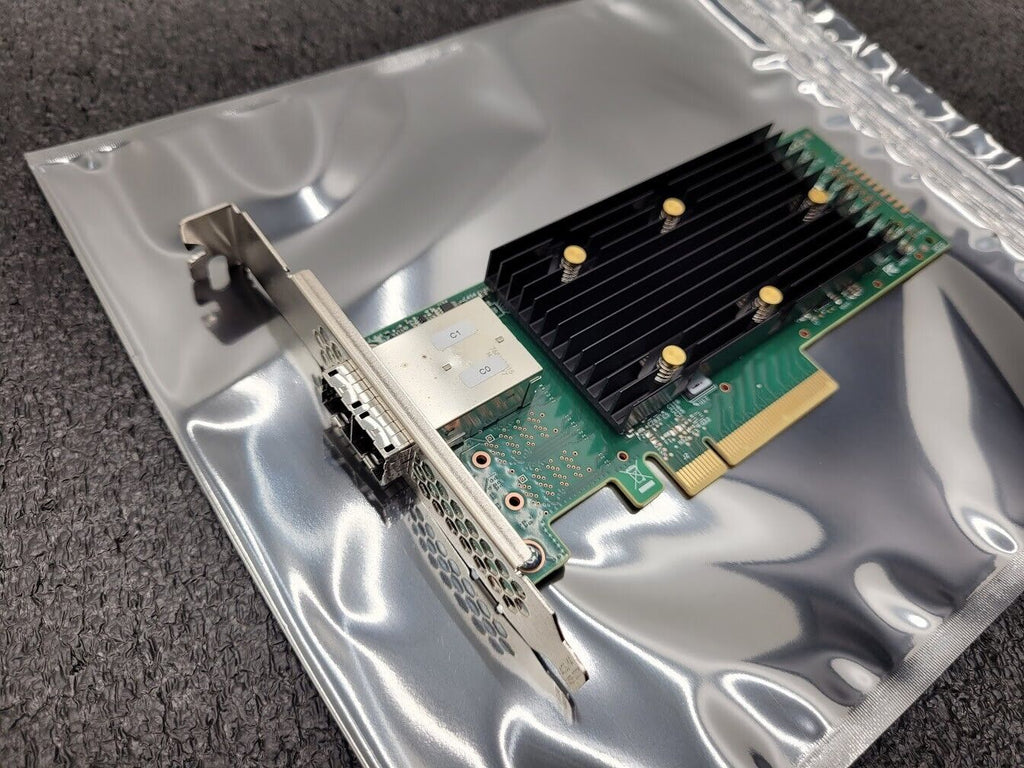 Intel 9400-8e SATA 6Gb/s / SAS 12Gb/s PCIe 8-Port SAS Tri-Mode HBA Broadcom