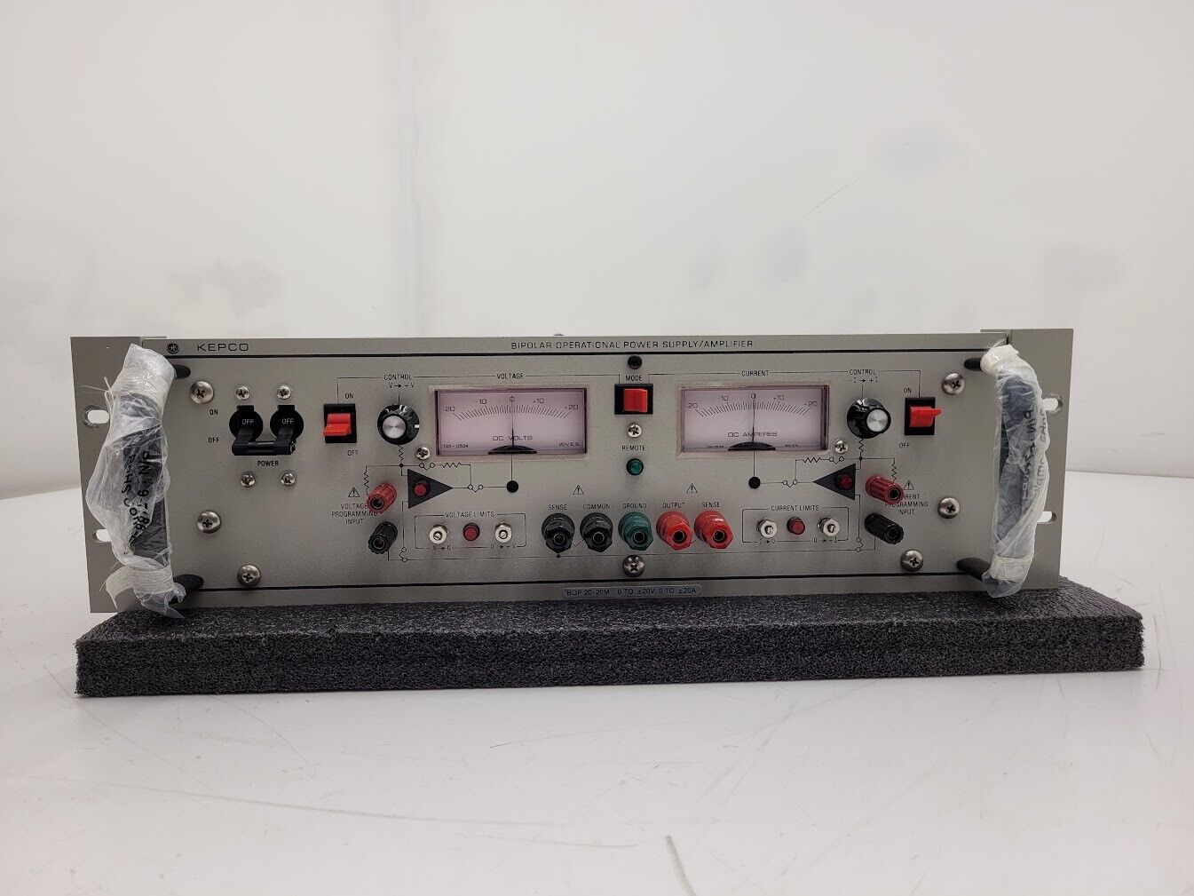 Kepco BOP 20-20M Full 4-Quadrant Bipolar Power Supply Operational Amp +/-20V 20A
