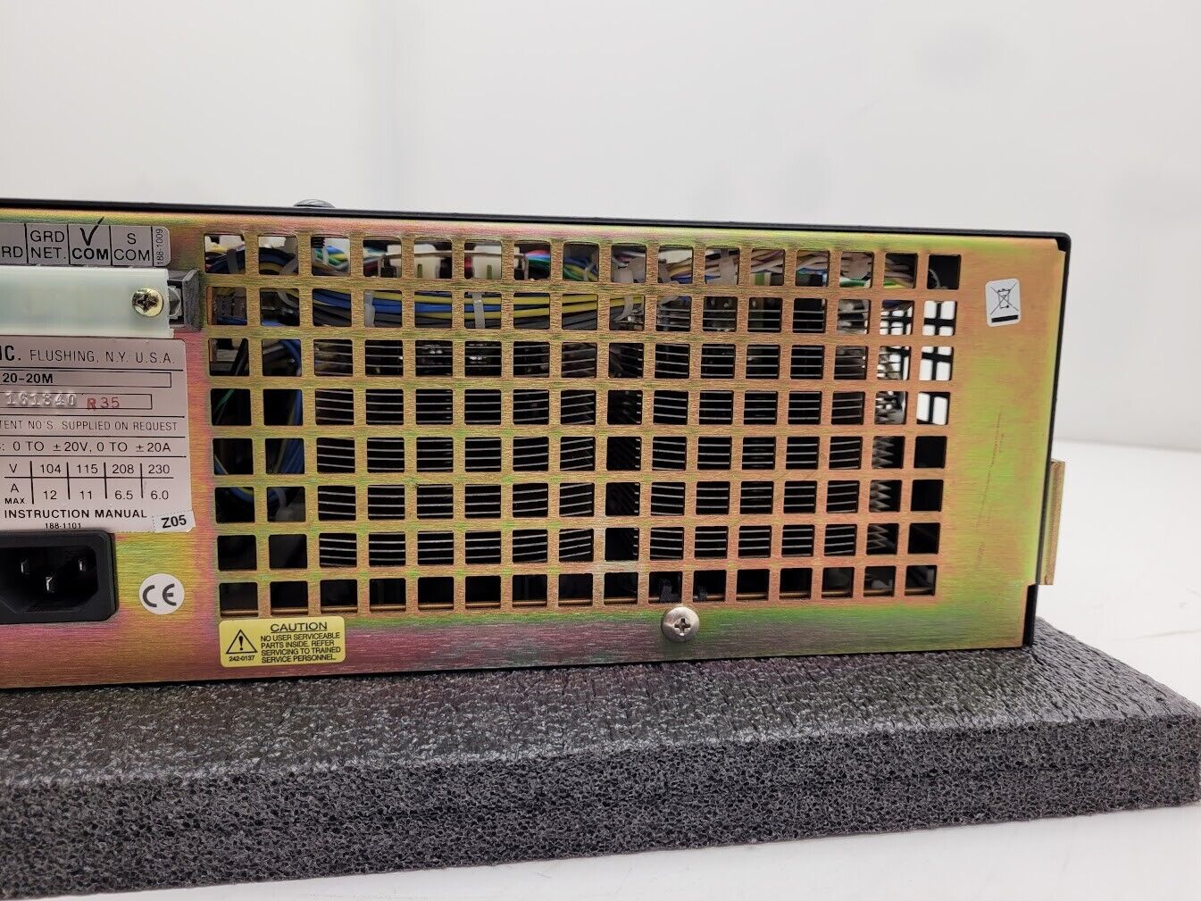 Kepco BOP 20-20M Full 4-Quadrant Bipolar Power Supply Operational Amp +/-20V 20A