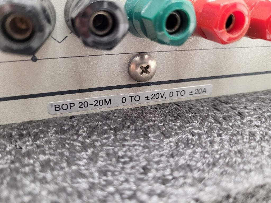 Kepco BOP 20-20M Full 4-Quadrant Bipolar Power Supply Operational Amp +/-20V 20A