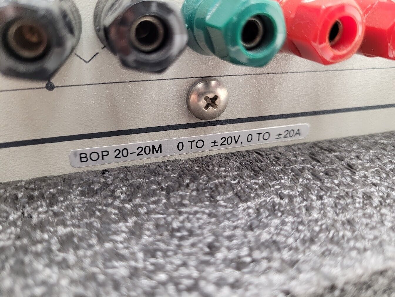 Kepco BOP 20-20M Full 4-Quadrant Bipolar Power Supply Operational Amp +/-20V 20A