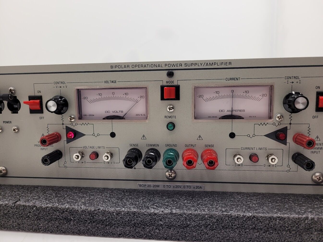 Kepco BOP 20-20M Full 4-Quadrant Bipolar Power Supply Operational Amp +/-20V 20A