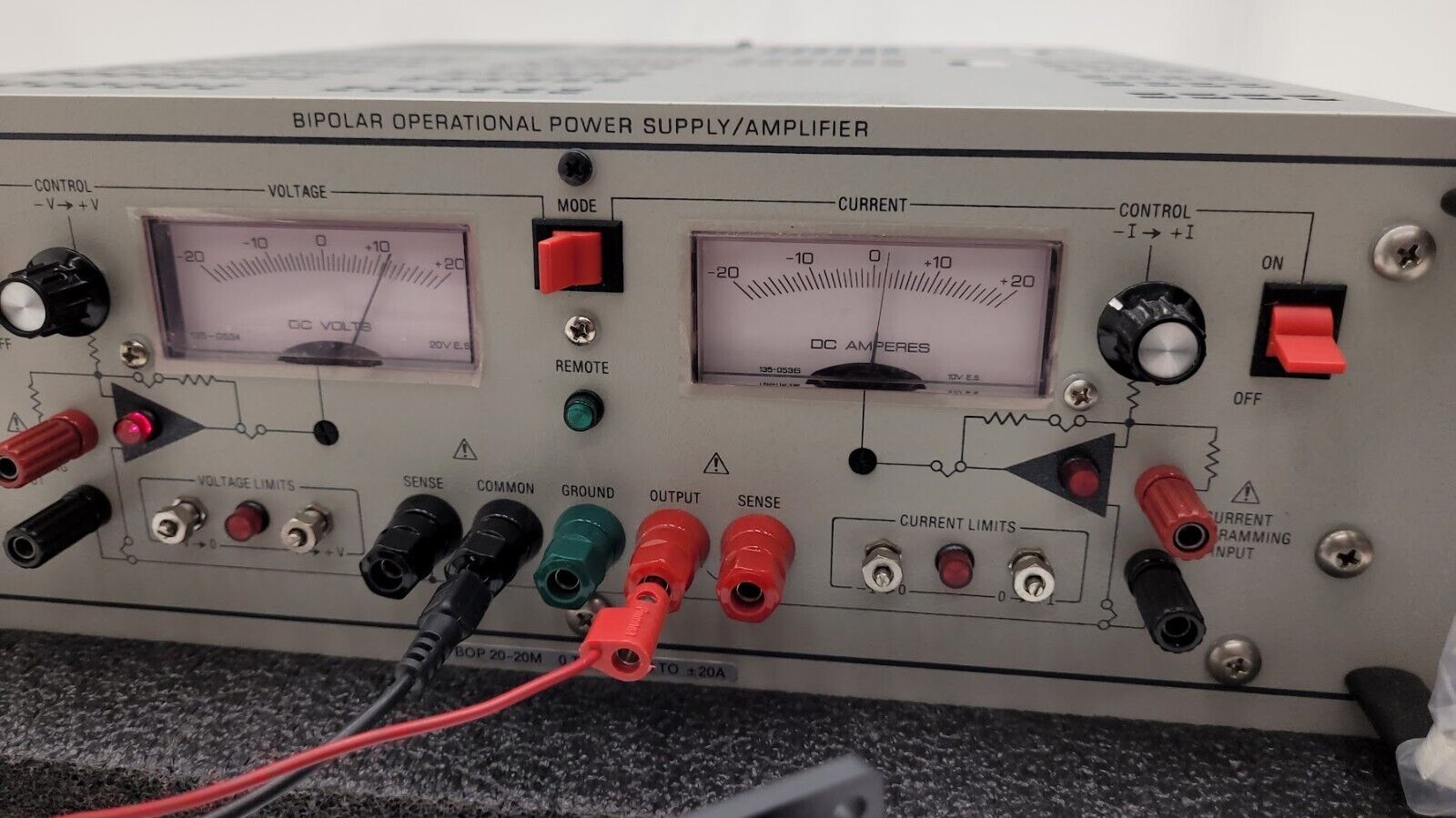 Kepco BOP 20-20M Full 4-Quadrant Bipolar Power Supply Operational Amp +/-20V 20A