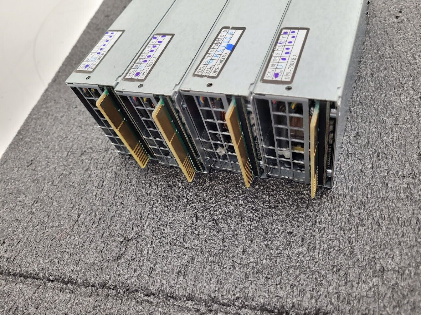 Lot of 4x Intel DPS-750XB A 750W 80+ Platinum Redundant Server Power Supply