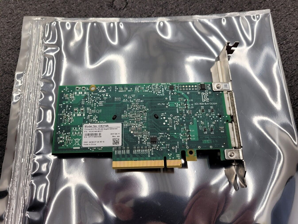 Mellanox CX314A MCX314A-BCCT ConnectX-3 Pro 40GbE Dual-Port QSFP