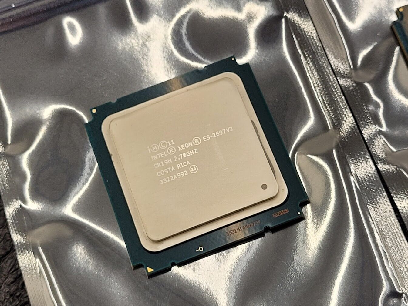 Matched Pair of 2x  Intel Xeon E5-2697 v2 SR19H 2.7GHz LGA 2011 130W CPU E52697V