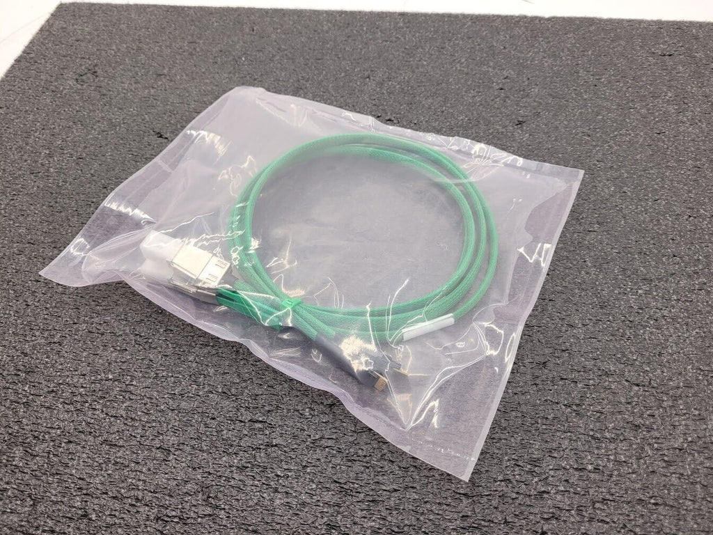 Lot of 2x SFF-8644 Mini SAS HD to Slimline x4 SFF-8654 4i Straight 38 Pin Cable
