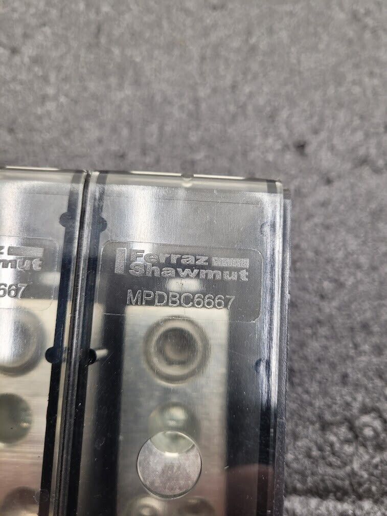 MPDB67013 3-pole 350-6 in (2) 2/0-6, (2) 8-14 out 1000V 3-Phase 250A AL 310A
