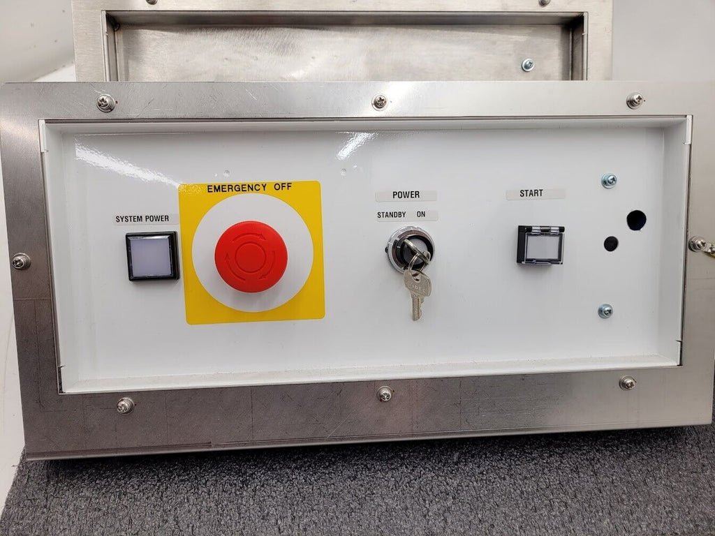 3x Custom Idec EMO Keyed Switch Power Panel On-Off System Panels