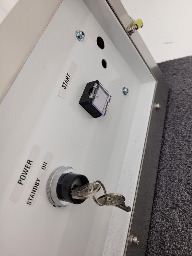 3x Custom Idec EMO Keyed Switch Power Panel On-Off System Panels