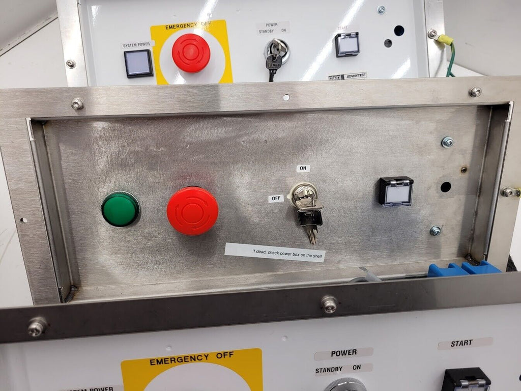 3x Custom Idec EMO Keyed Switch Power Panel On-Off System Panels