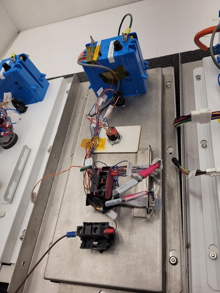 3x Custom Idec EMO Keyed Switch Power Panel On-Off System Panels
