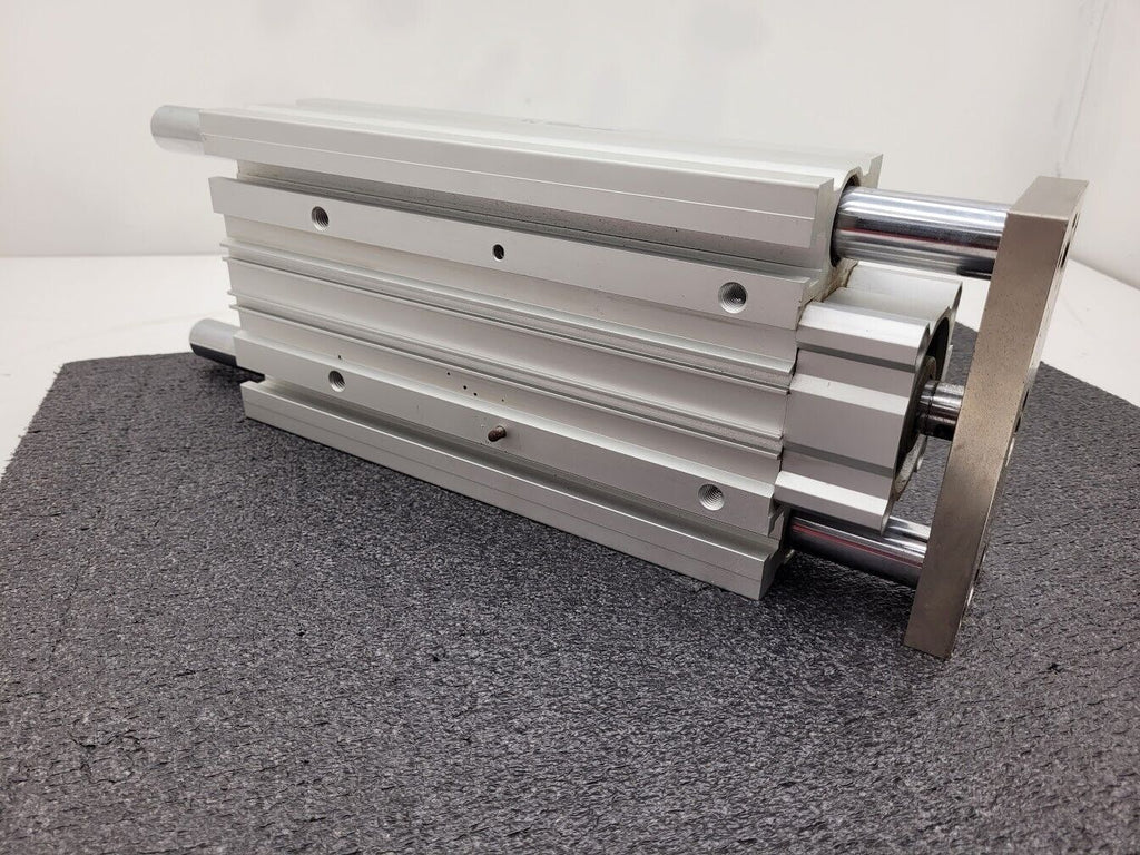 SMC MLGPM63TF-250-B Dual Guide Rod Pneumatic Slide Cylinder 250mm Travel
