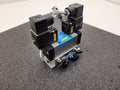 Festo Dual Pneumatic Valve Block MN1H-5/3G-D-1-S-C 15968  -13 to 240 psi INPUT